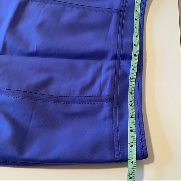 White House Black Market Purple Pencil Skirt - Picture 2 of 9